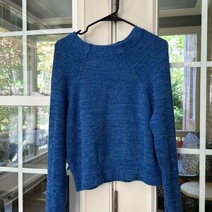 Blue free people sweater size S